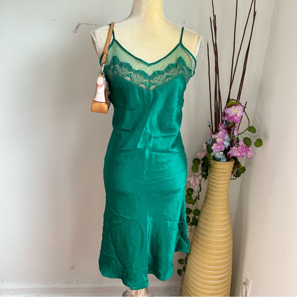 90s victoria secret satin slip dress